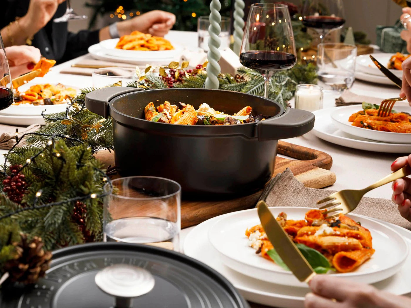 Creamy Pasta with Burrata