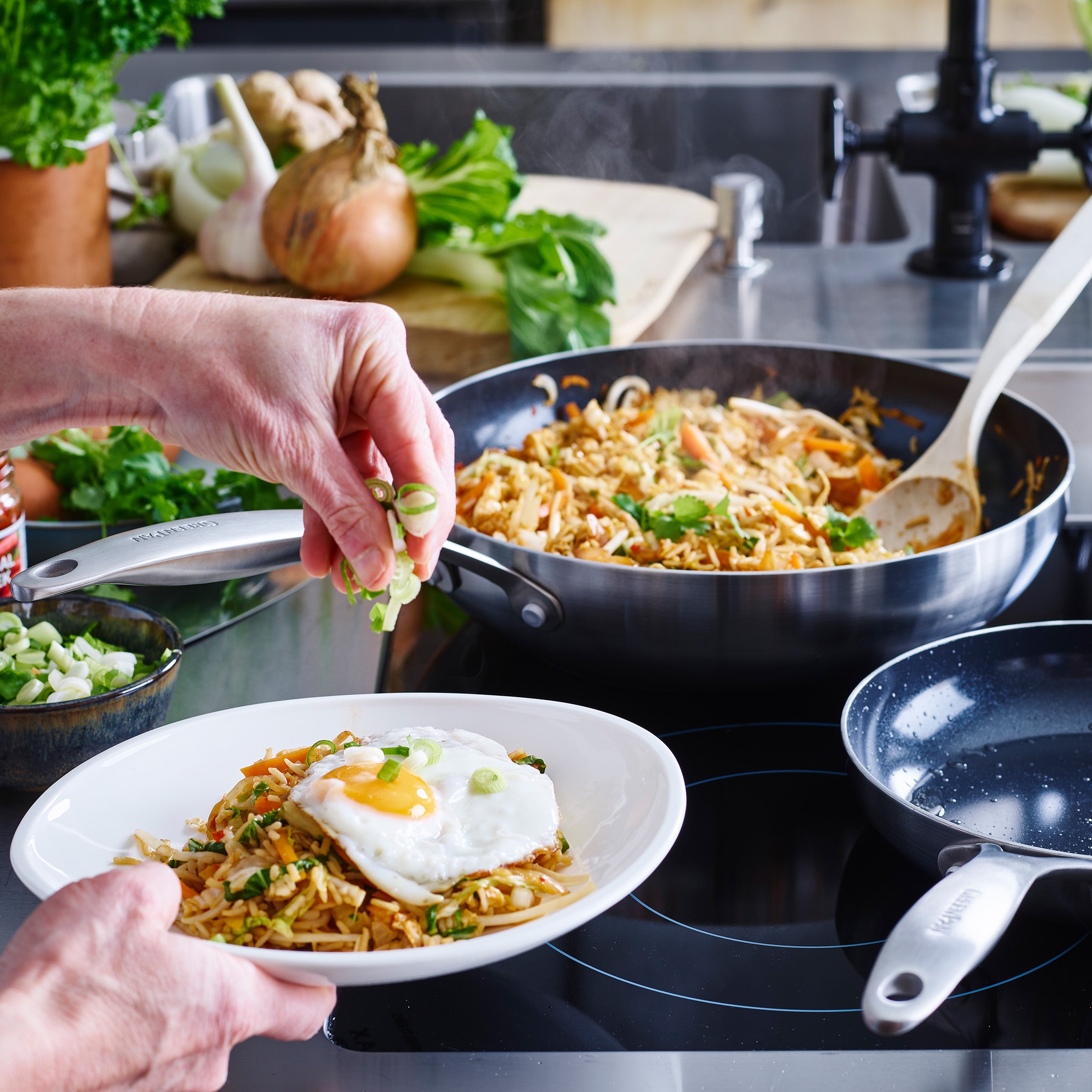 Geneva Wok 28cm / 3.6 Litre