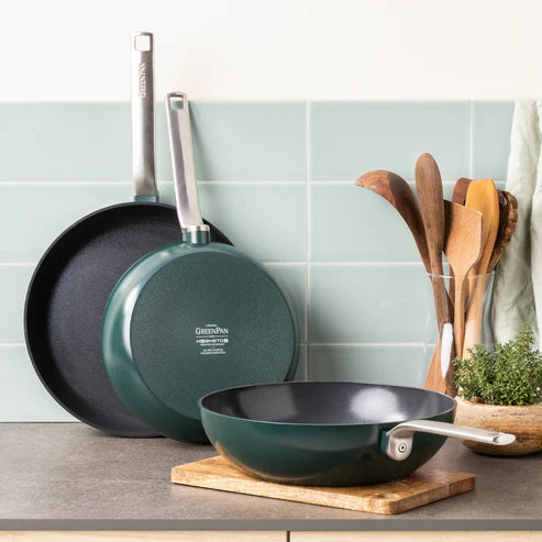 Evolution Pine Green Frying Pan 24cm