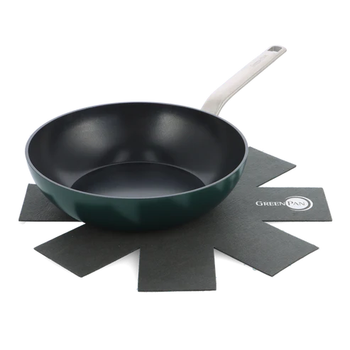Evolution Pine Green Wok 28cm