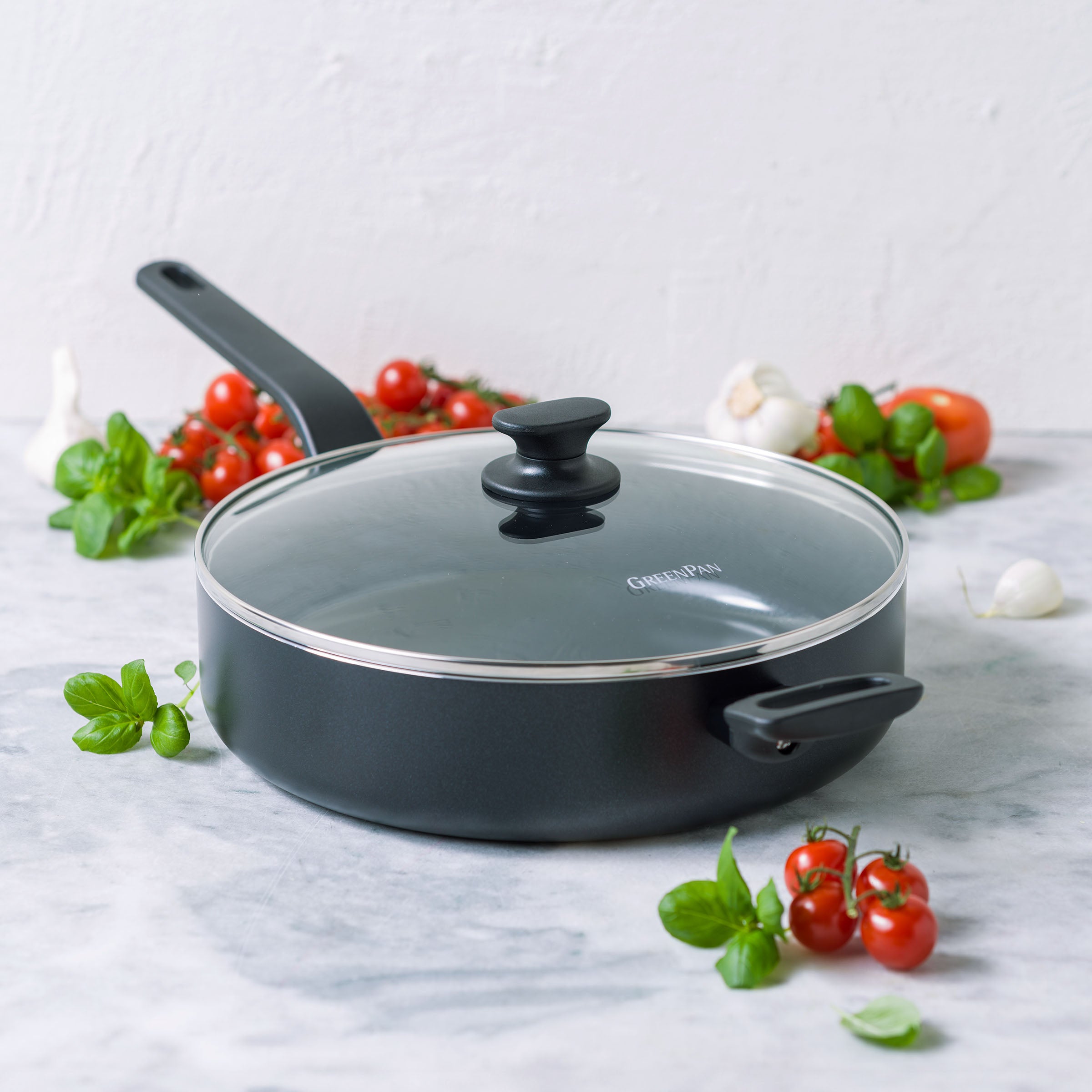 Essence Sauté Pan with Lid 28cm