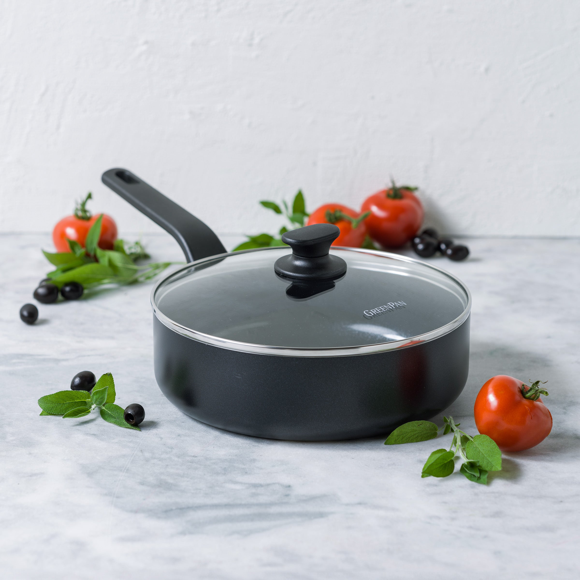 Essence Sauté Pan with Lid 24cm