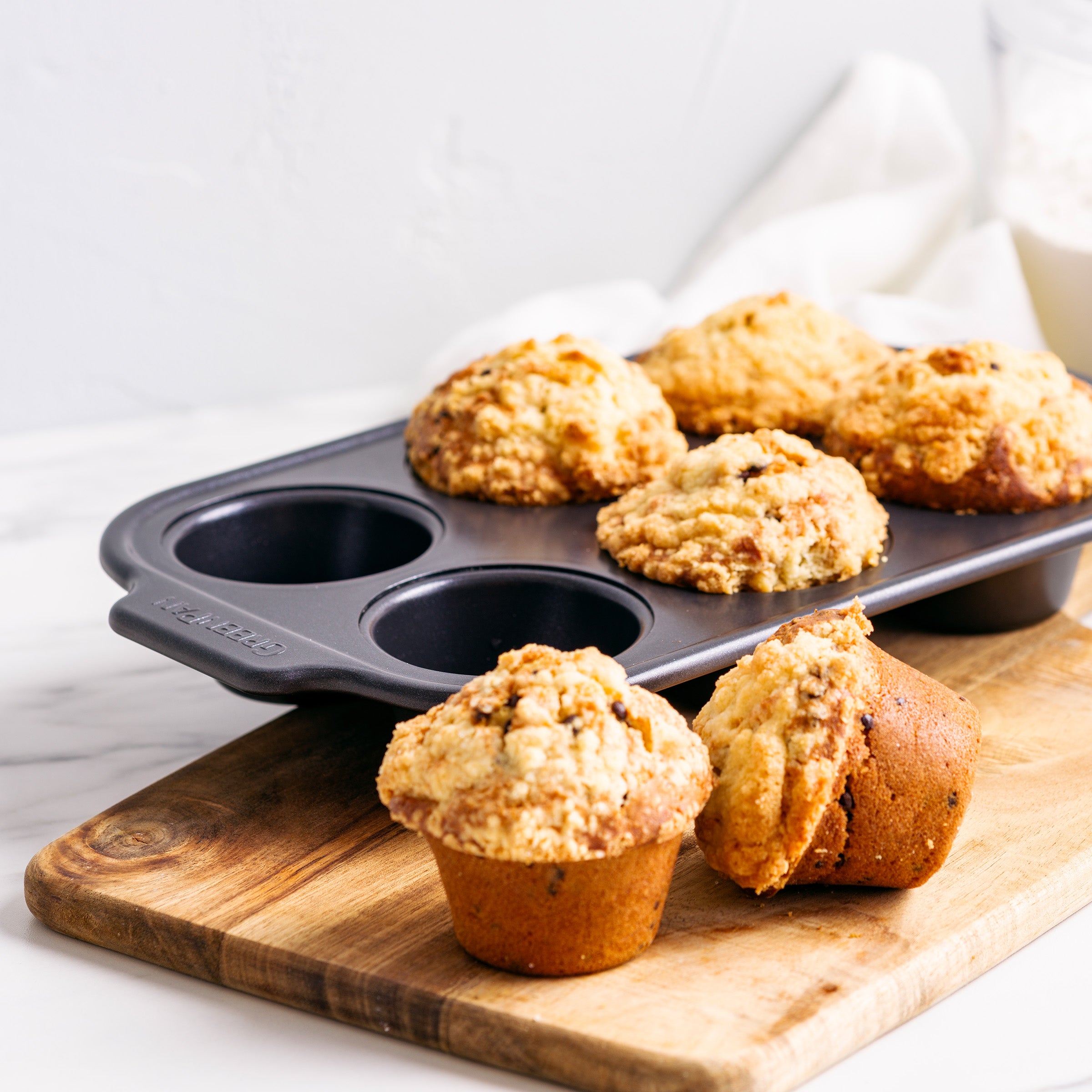Bistro Muffin Pan 6pcs