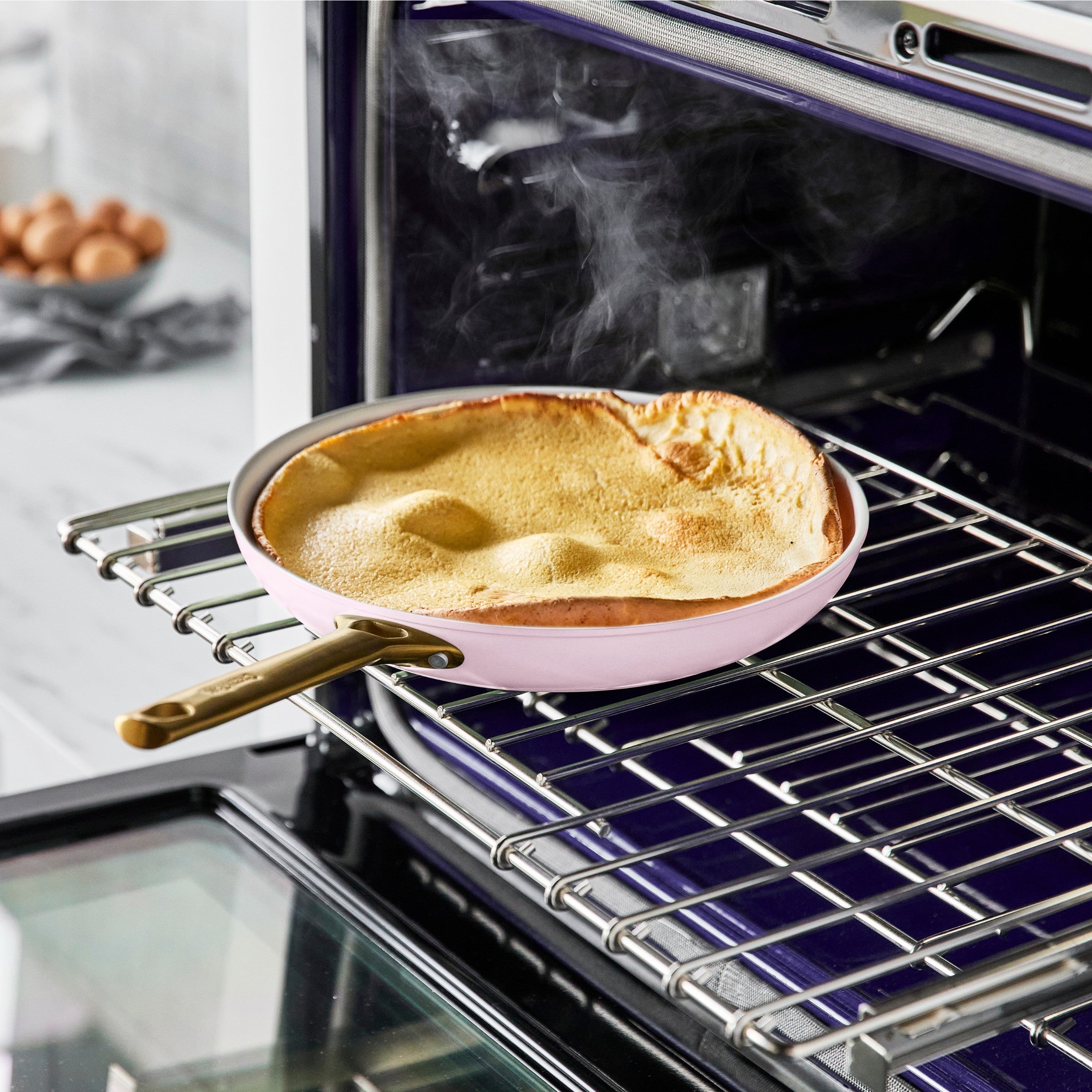 Padova Reserve 2 Piece Frypan Set Blush Pink 20cm & 26cm