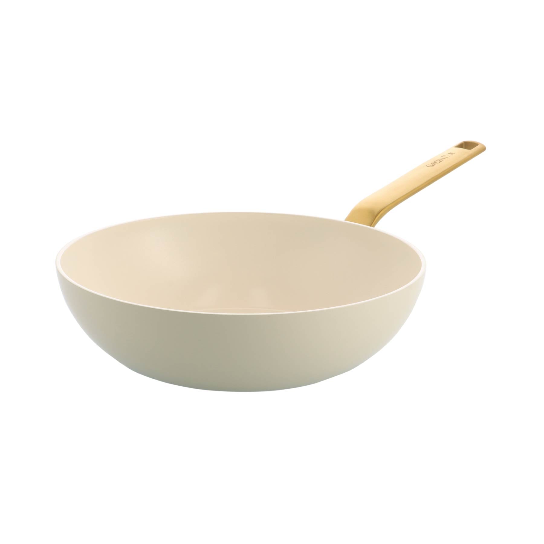 Evolution Wok 28cm Cream