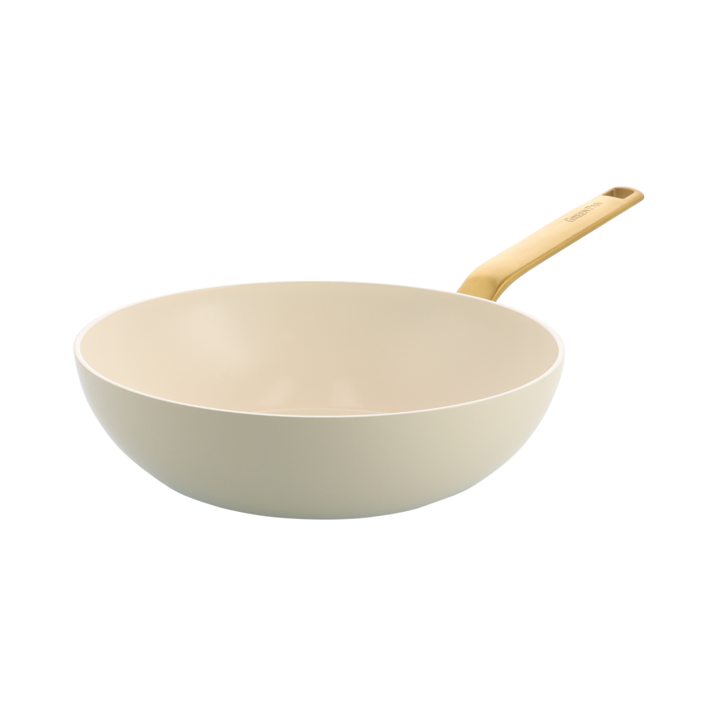 Evolution Wok 28cm Cream