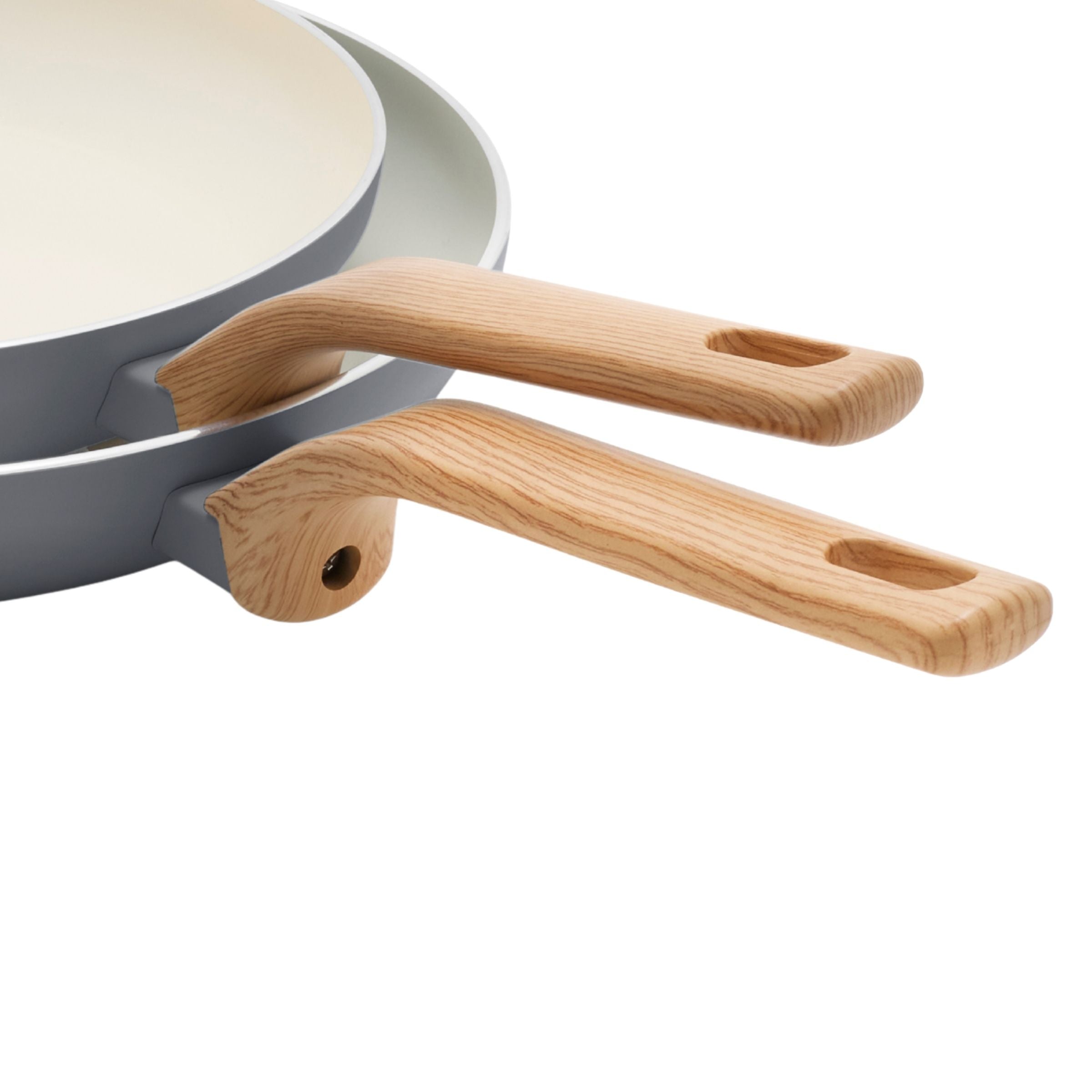 Essence 2 Piece Frypan Set 26cm & 30cm Grey