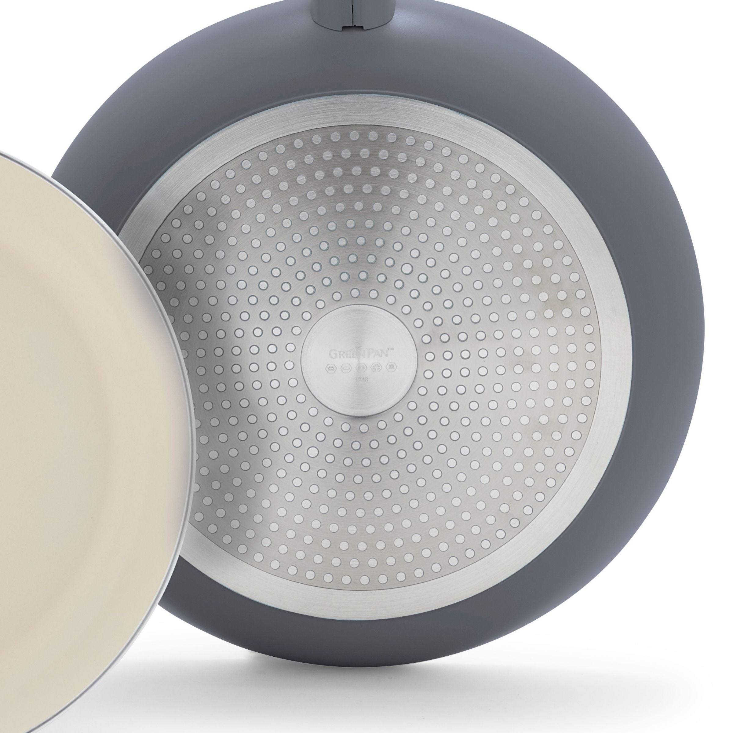 Essence 2 Piece Frypan Set 26cm & 30cm Grey