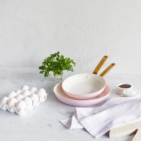 Padova Reserve Pink Frypan Set 2 Piece 20 - 26cm