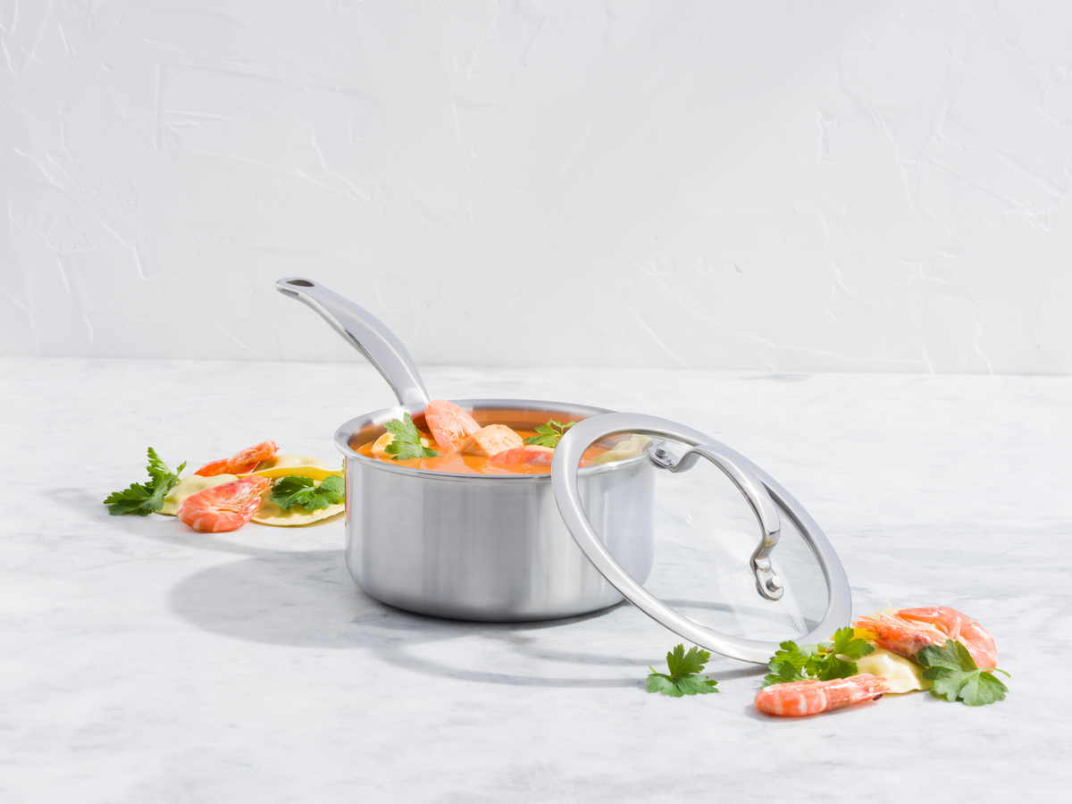 Premiere 3 Piece Saucepan Set