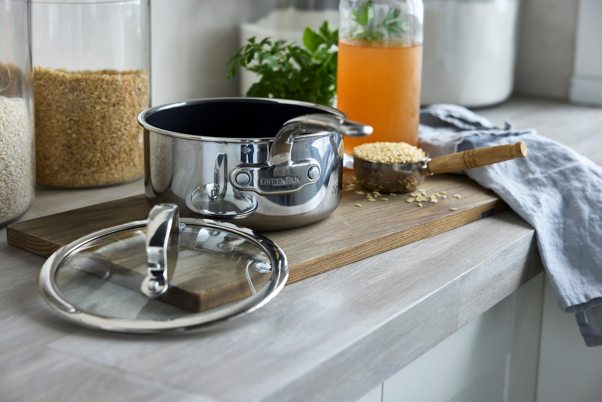 Premiere 3 Piece Saucepan Set