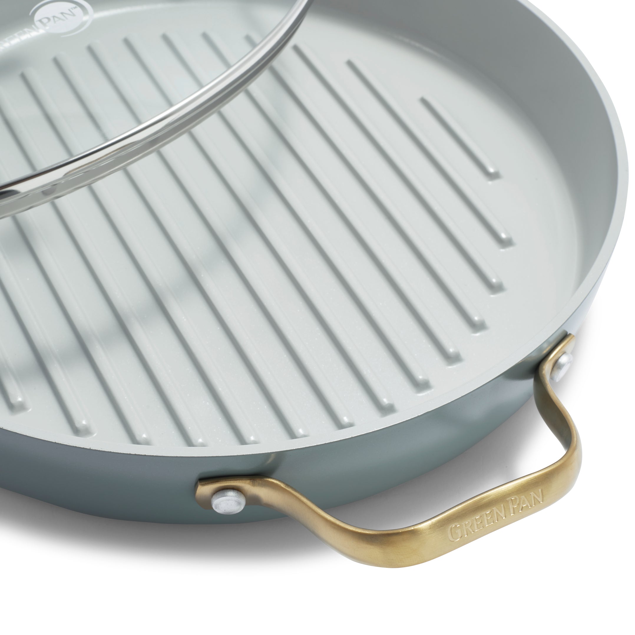 Padova Reserve Sky Blue Grill Pan 28cm