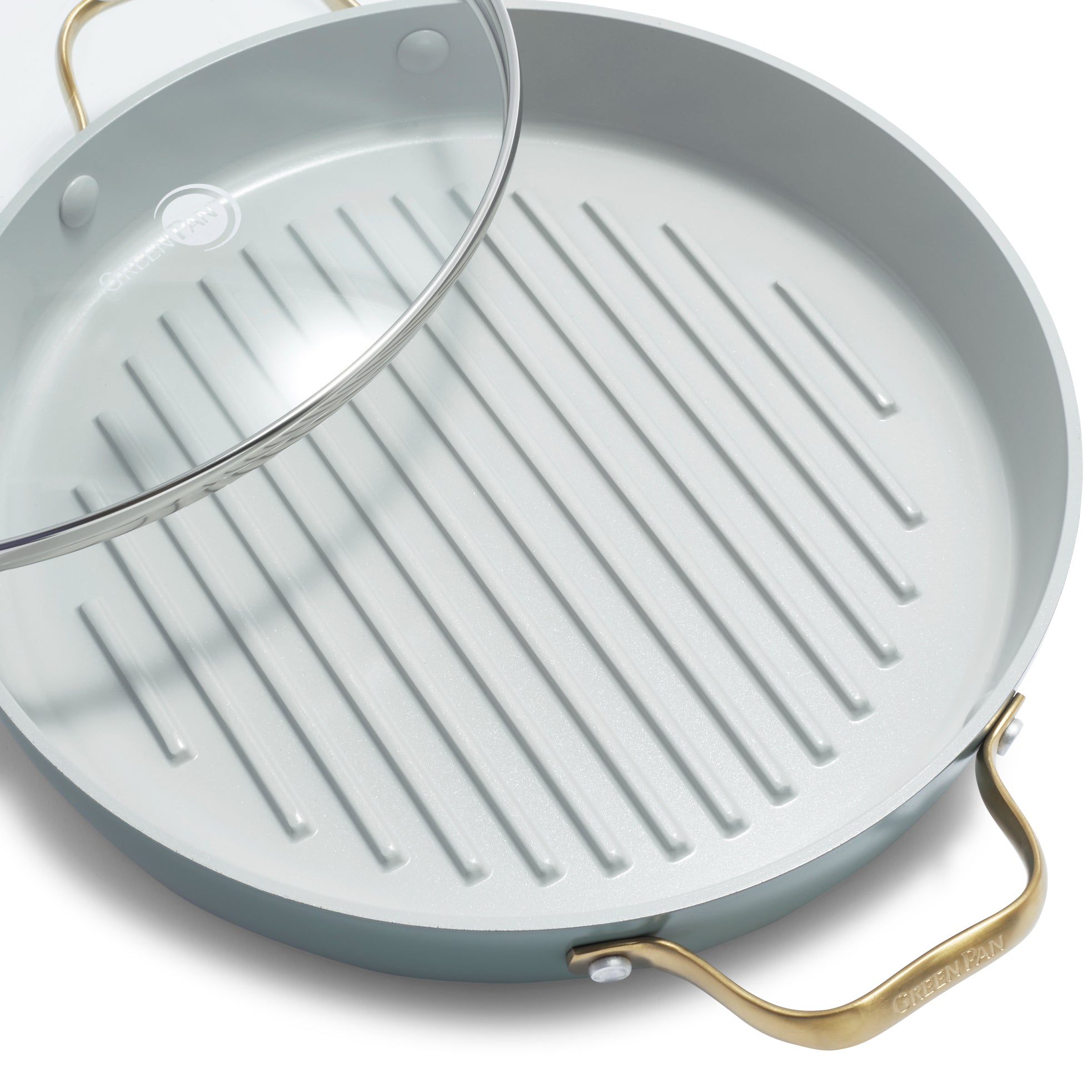 Padova Reserve Sky Blue Grill Pan 28cm
