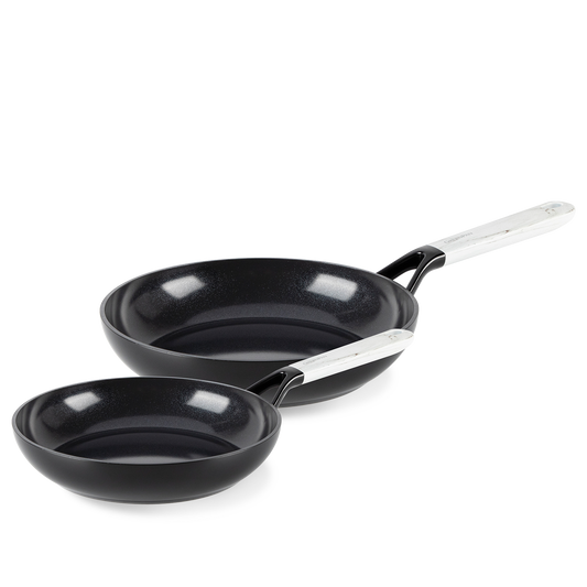 Smart Collection Marble 2pc Frying Pan Set
