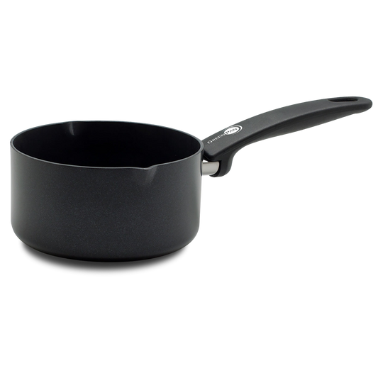 Cambridge Black Milkpan with 2 Spouts 14cm
