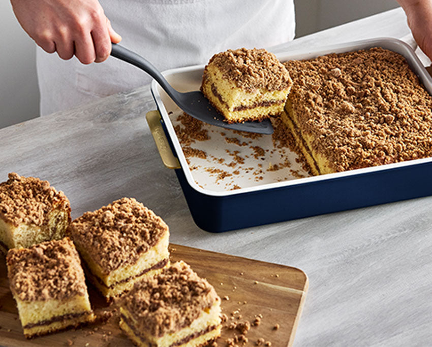 Vanilla Bean Cinnamon Coffee Cake
