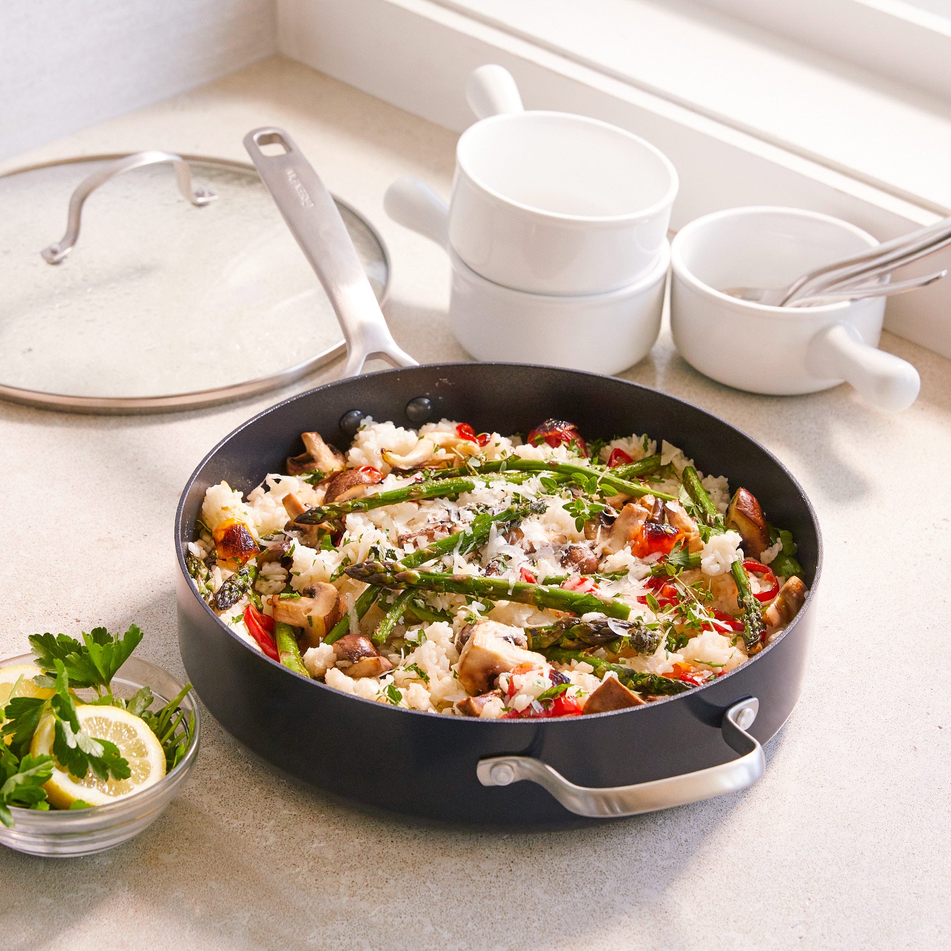 Copenhagen Skillet Covered 28cm / 4.3 Litre – Greenpan UK