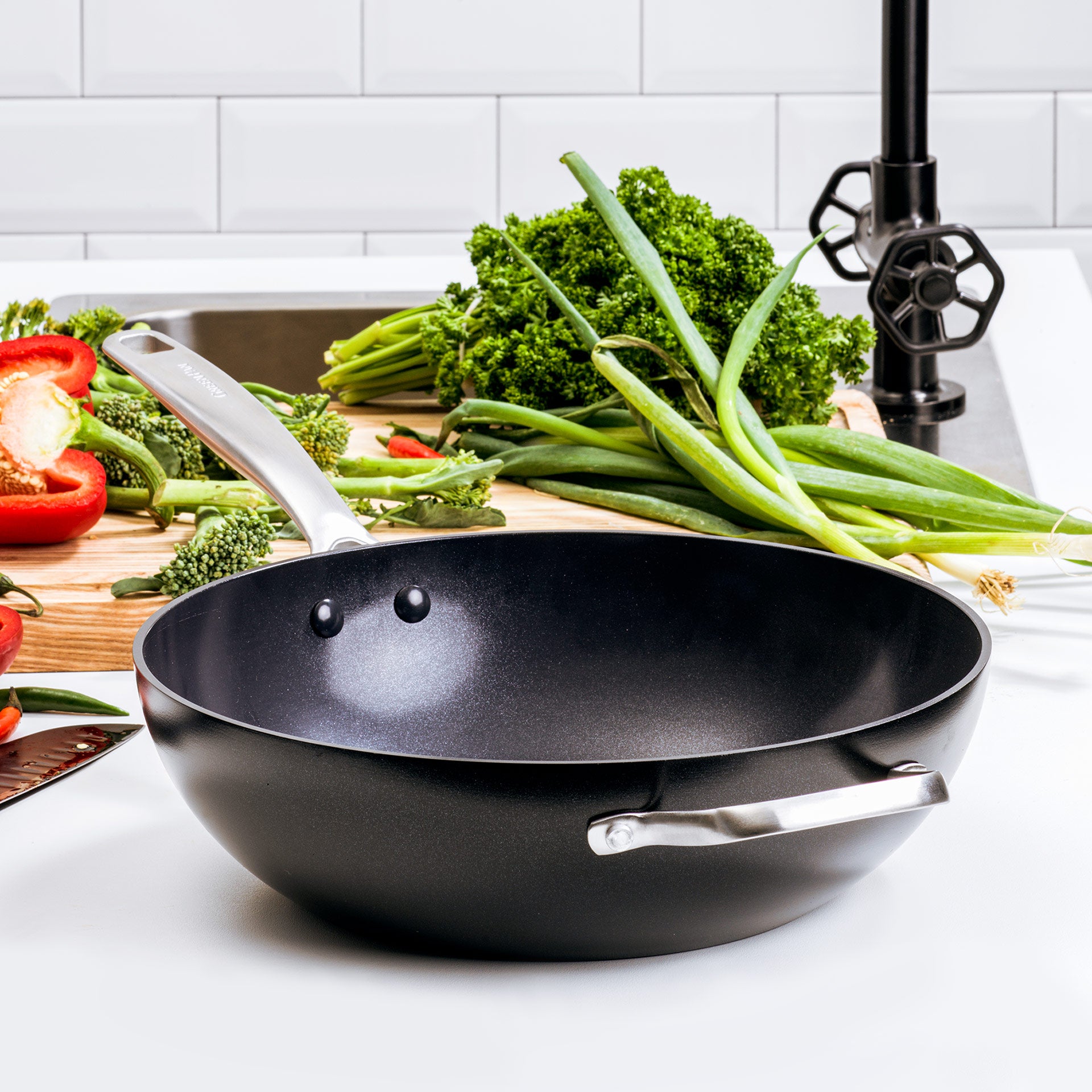 Copenhagen Wok 30cm / 4.8 Litre