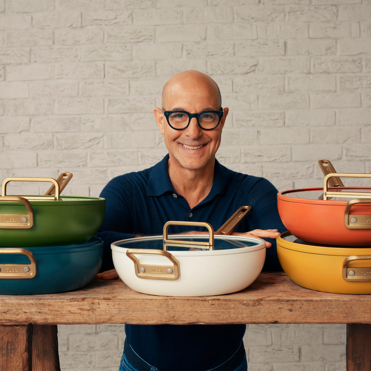Stanley Tucci™ Ceramic Non-Stick 4.25-Litre Stanley Pan Jr. | Venetian Teal