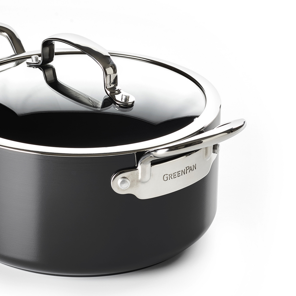Barcelona Ceramic Non-Stick 2.8-Litre Stockpot with Lid