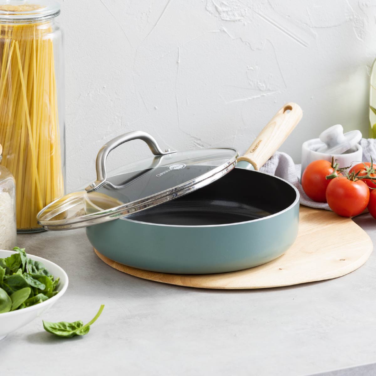 Mayflower Ceramic Non-Stick 9-Piece Cookware Set