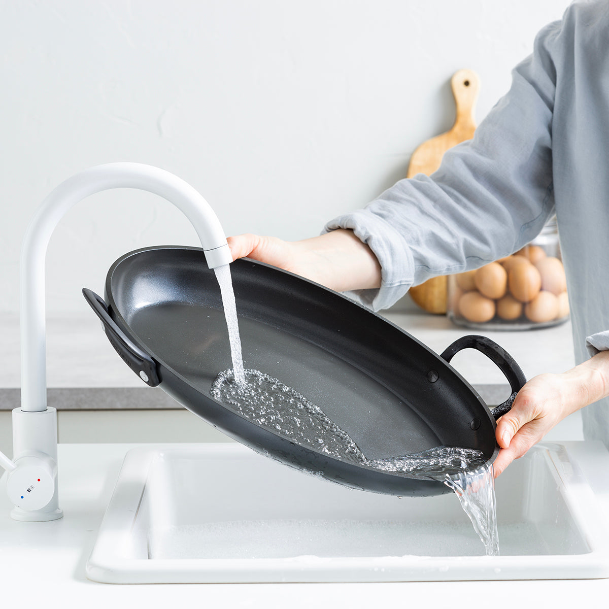 Craft Ceramic Non-Stick Oval Fish Sauté Pan