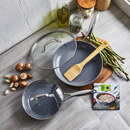 Valencia Pro Ceramic Non-Stick 6-Piece Cookware Set