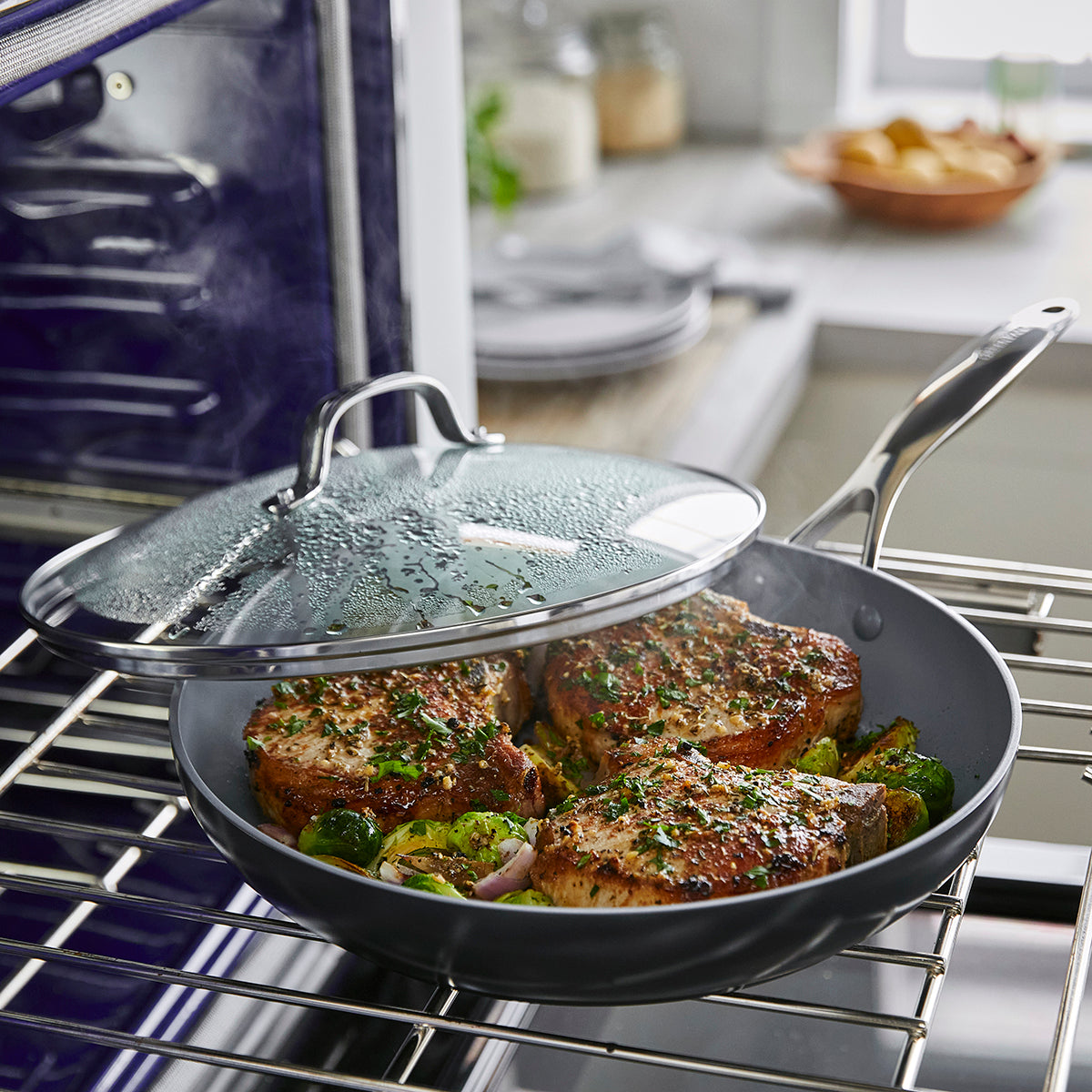 Valencia Pro Ceramic Non-Stick 6-Piece Cookware Set