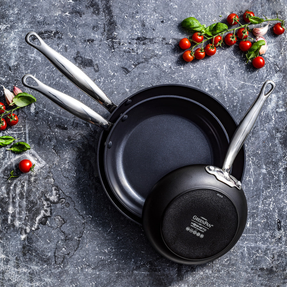 Barcelona Ceramic Non-Stick 20cm, 24cm and 28cm Frypan Set