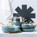 Padova Reserve Sky Blue Saucepan Set 5 Piece Set