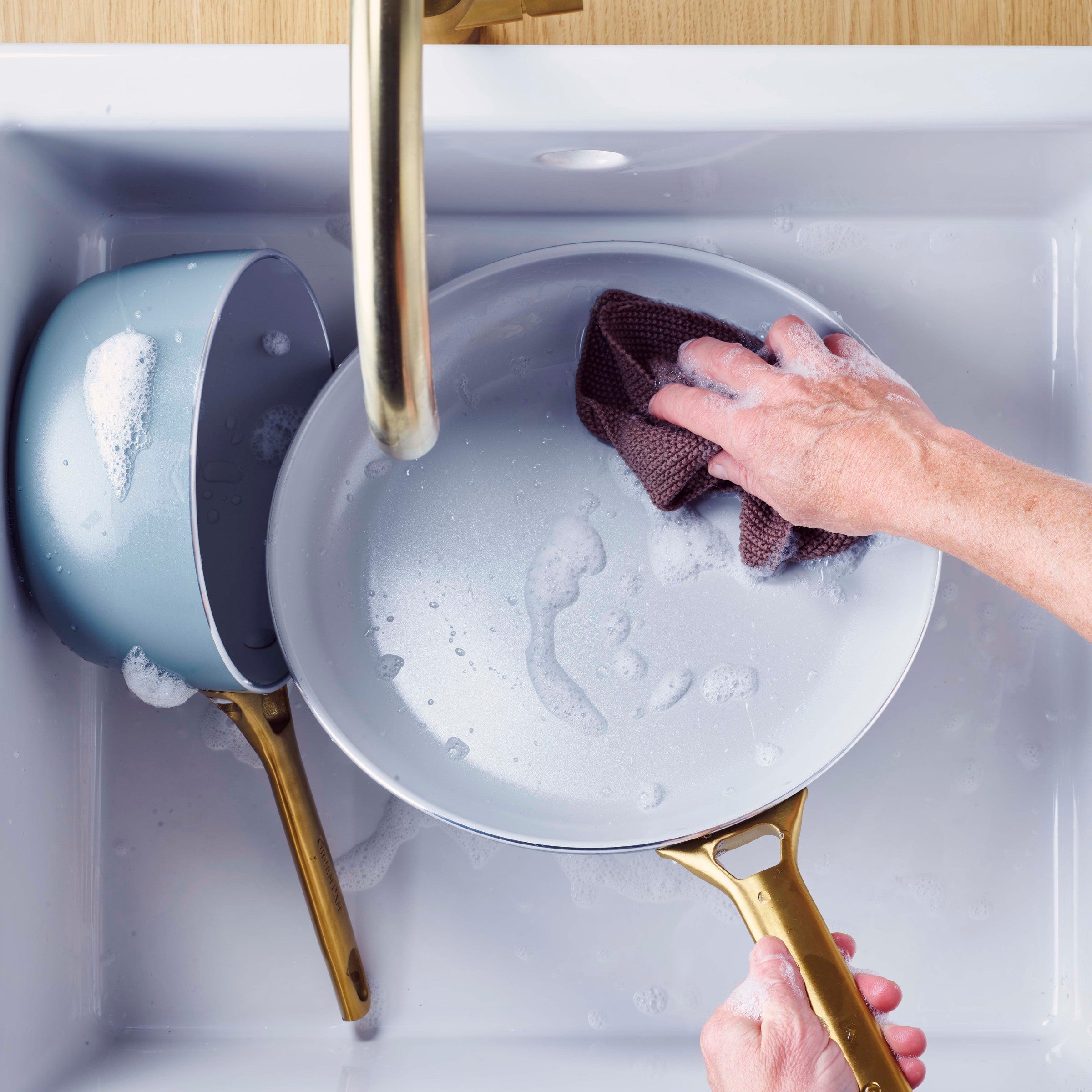 Padova Reserve Sky Blue Saucepan Set 5 Piece Set