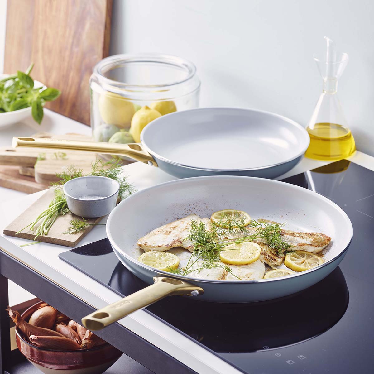 Padova Skyblue Frying Pan