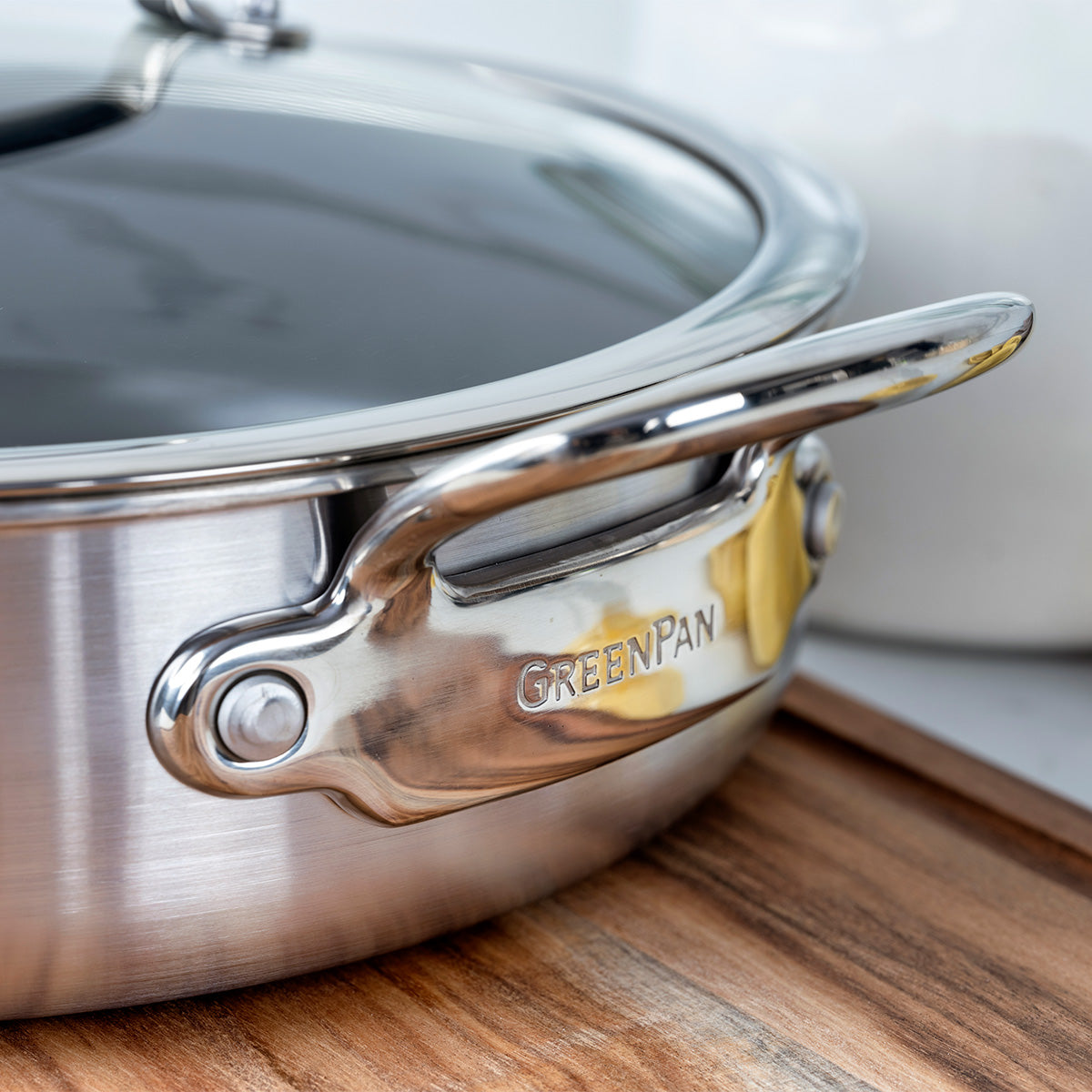 Premiere Ceramic Non-Stick 26 cm Sauté Pan with Lid