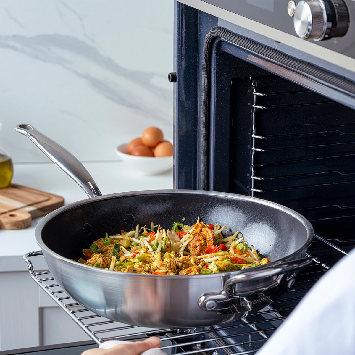 Premiere Ceramic Non-Stick 30 cm Wok