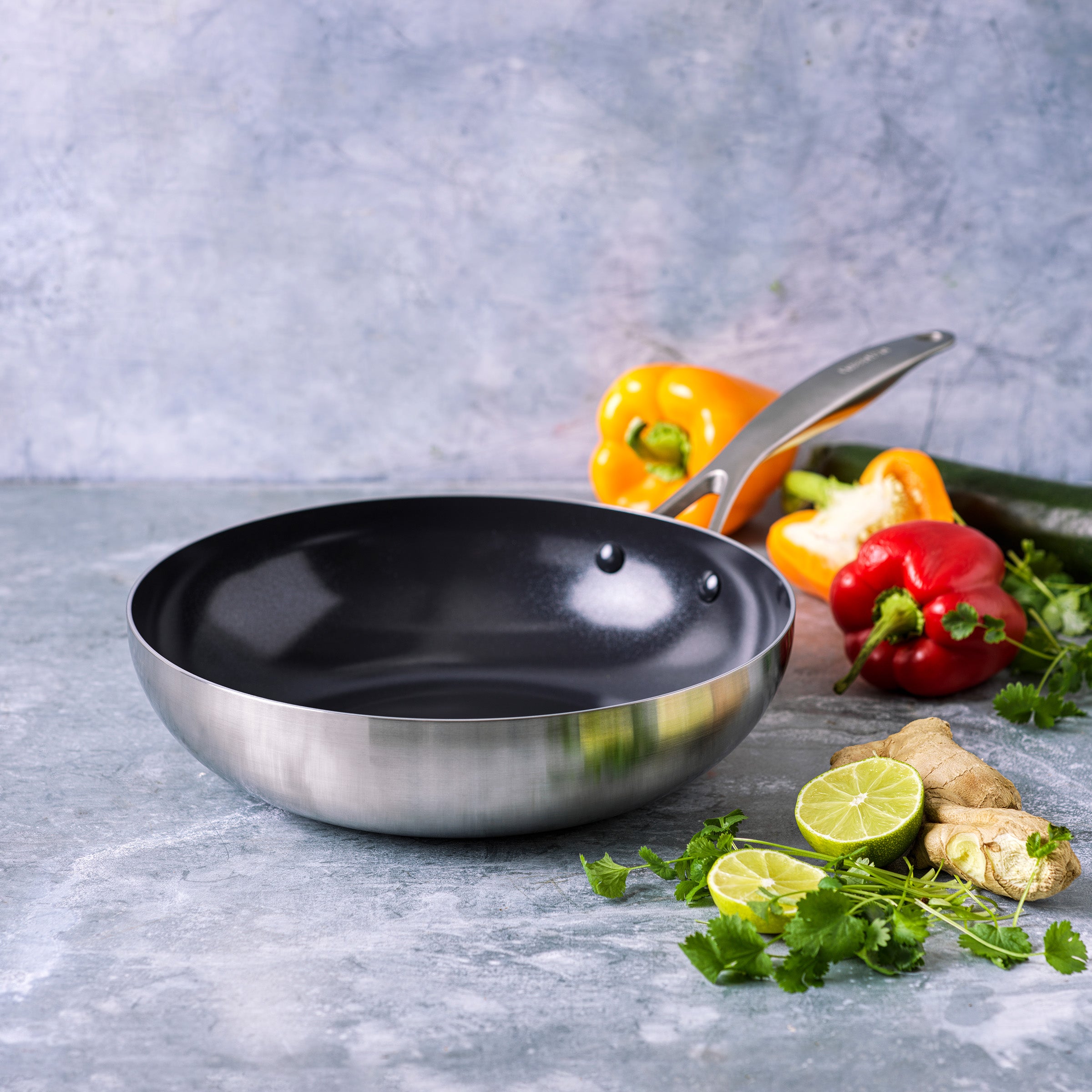 Geneva Wok 28cm / 3.6 Litre