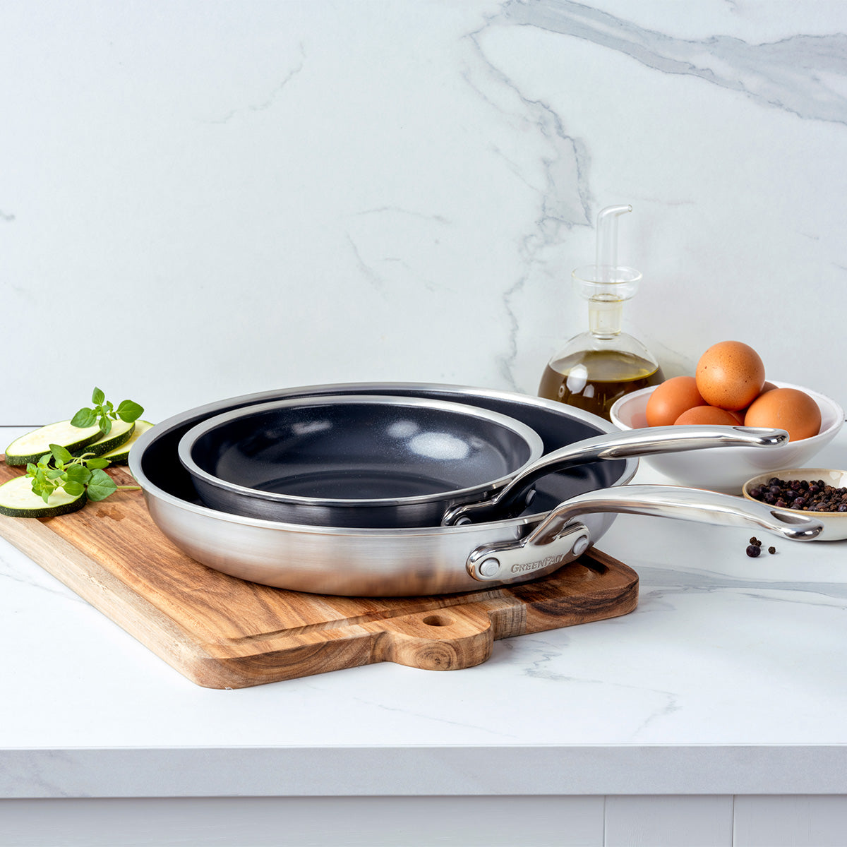 Premiere 2-Piece Frypan Set (20cm + 28cm)