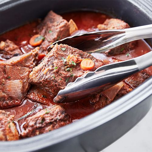 Slow Cooker Short Rib Stew Recipe Soy Sauce Korean Short Rib