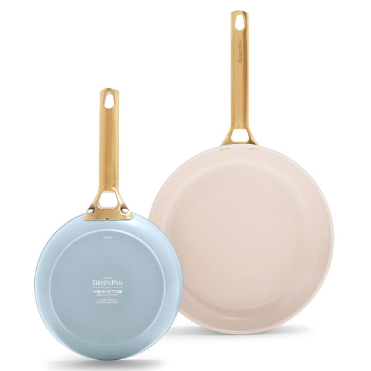Padova Light Blue 2pc Frying Pan Set