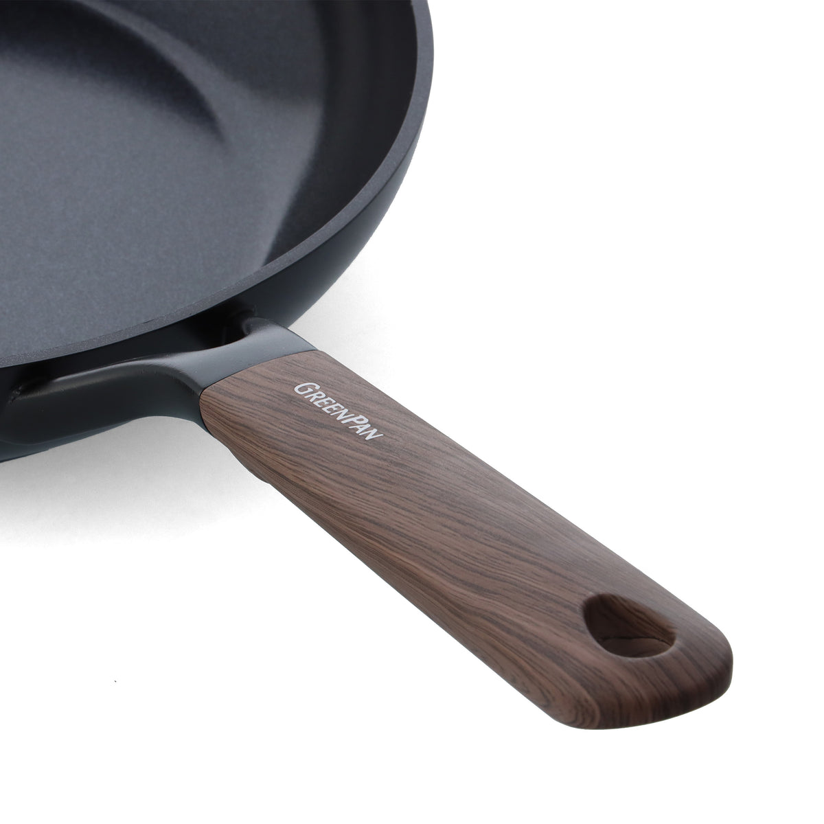 Eco-Smartshape Ceramic Non-Stick 20 cm Frypan | Dark-Wood Handle