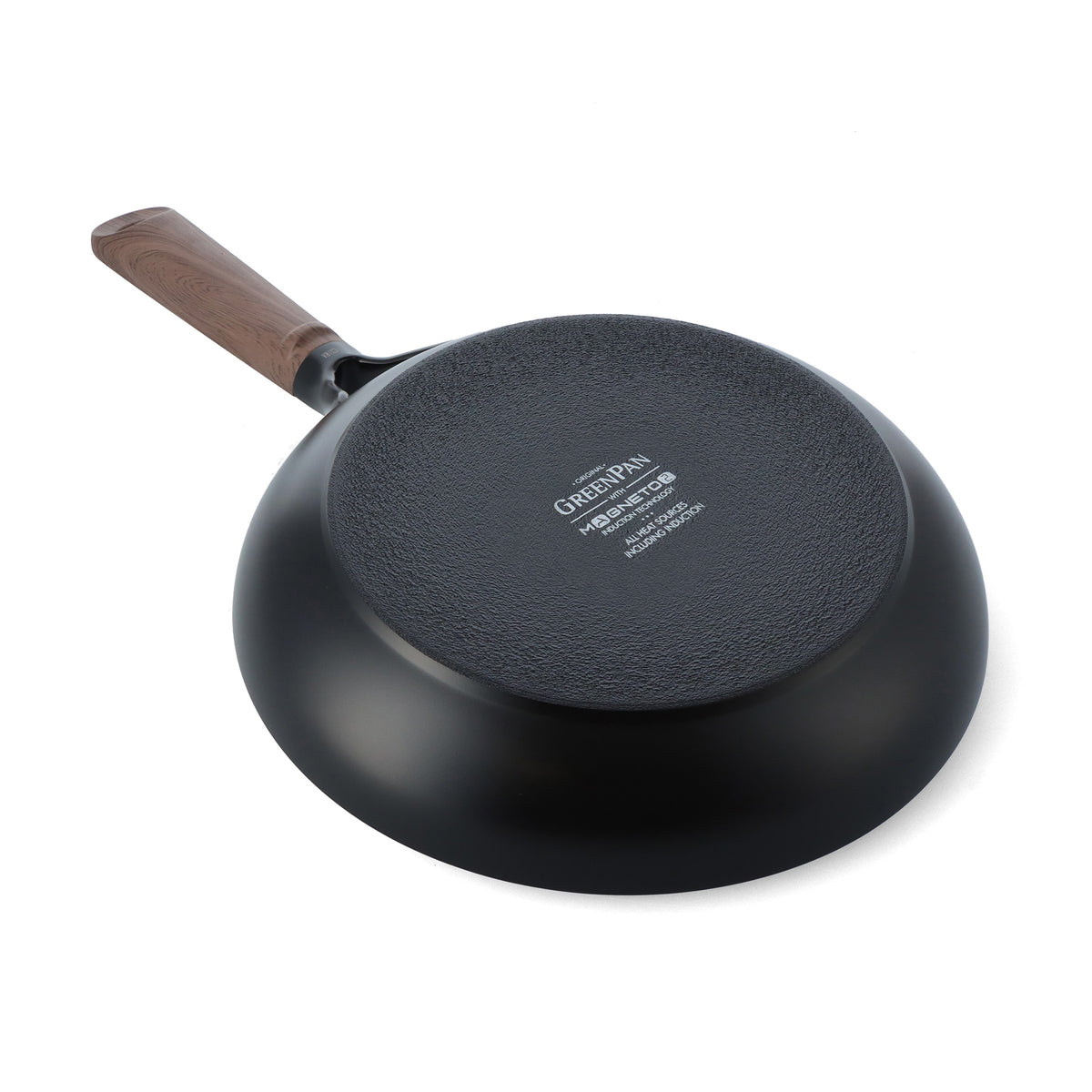 Eco-Smartshape Ceramic Non-Stick 20 cm Frypan | Dark-Wood Handle