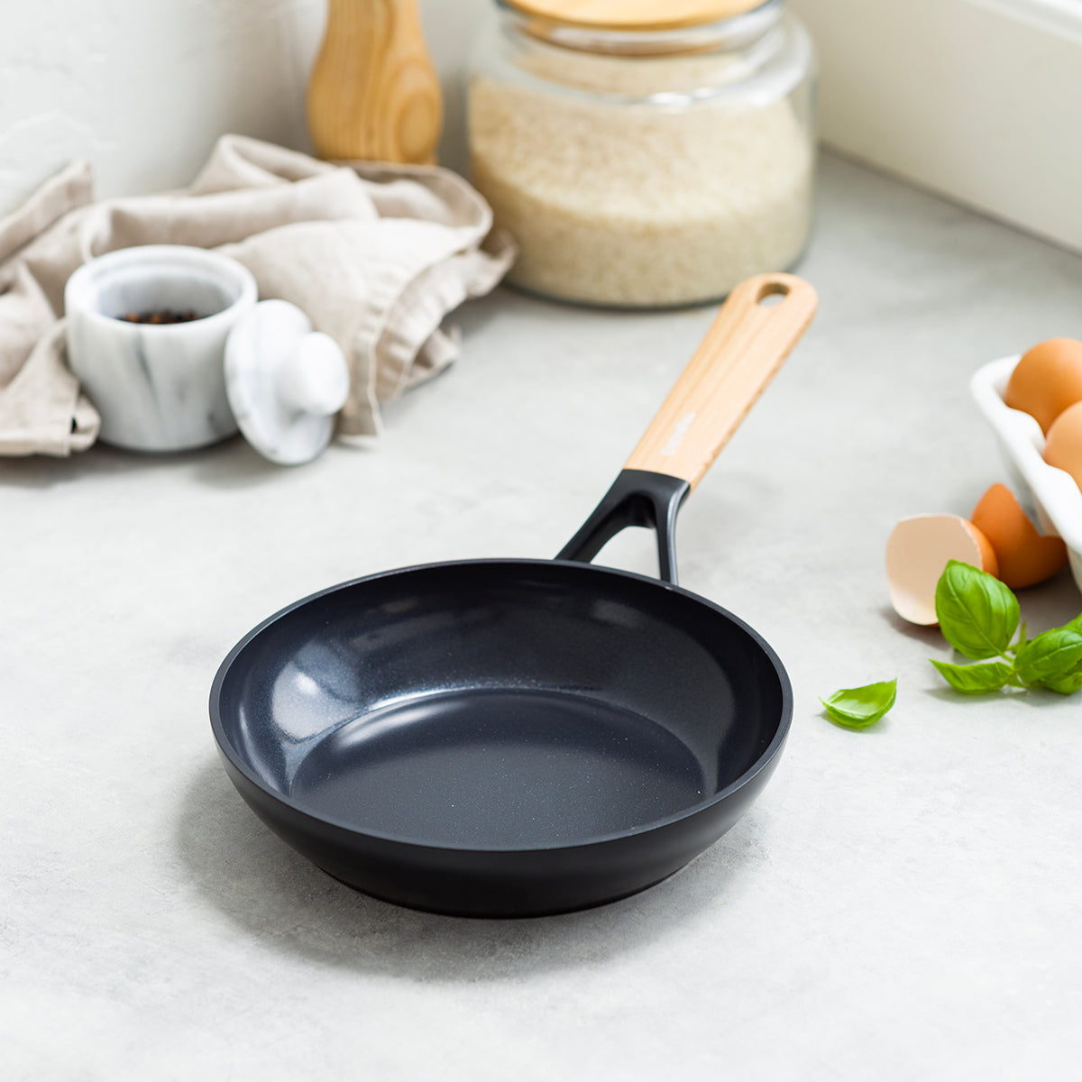 Greenpan Eco-Smartshape Non-Stick Frying Pan Light Wood 20cm