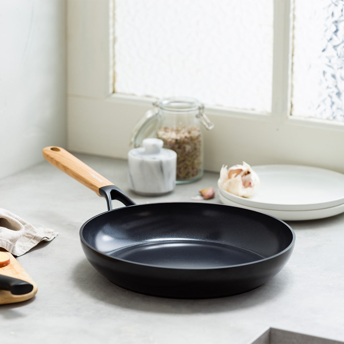Greenpan Eco-Smartshape Non-Stick Frying Pan Light Wood 28cm