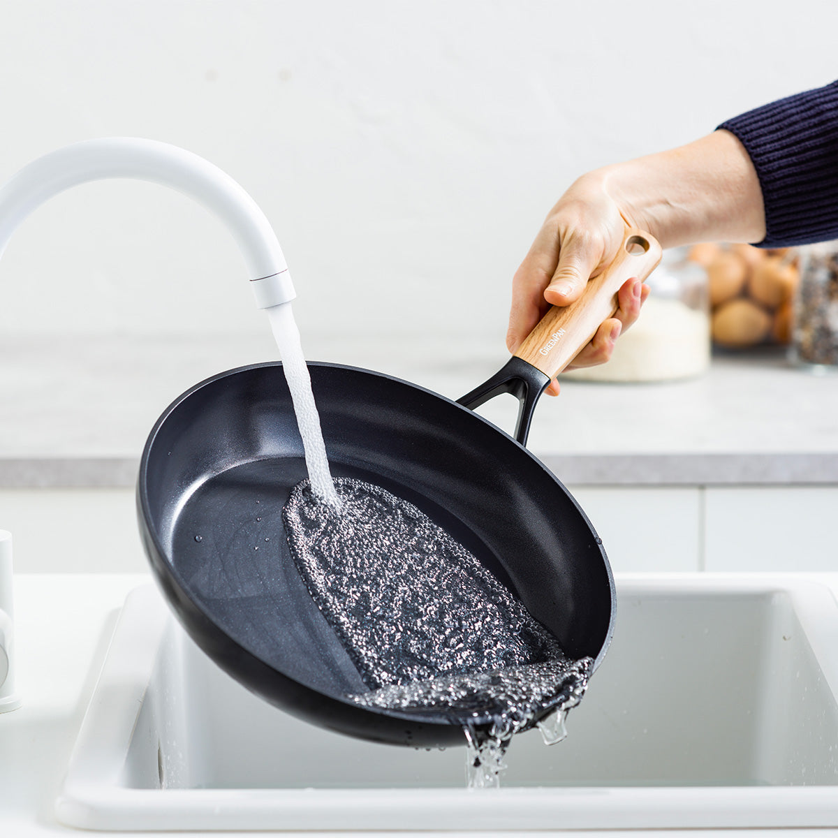 Greenpan Eco-Smartshape Non-Stick Frying Pan Light Wood 28cm