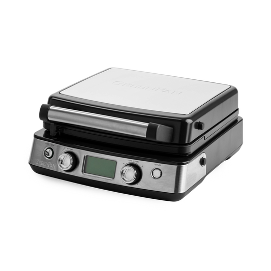 4-Square Waffle Maker | Black