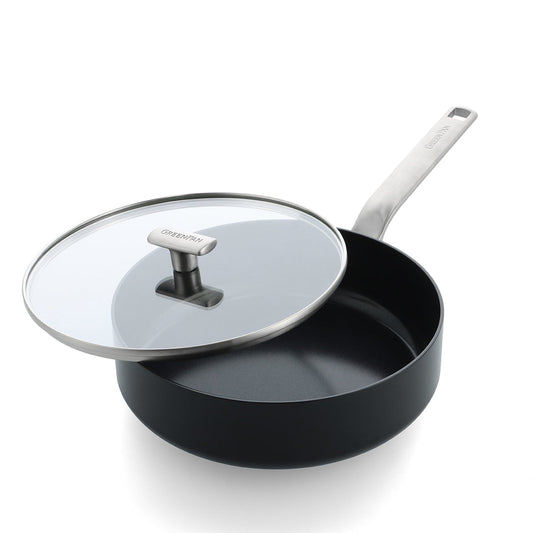 Evolution 26cm Skillet with Lid, Black