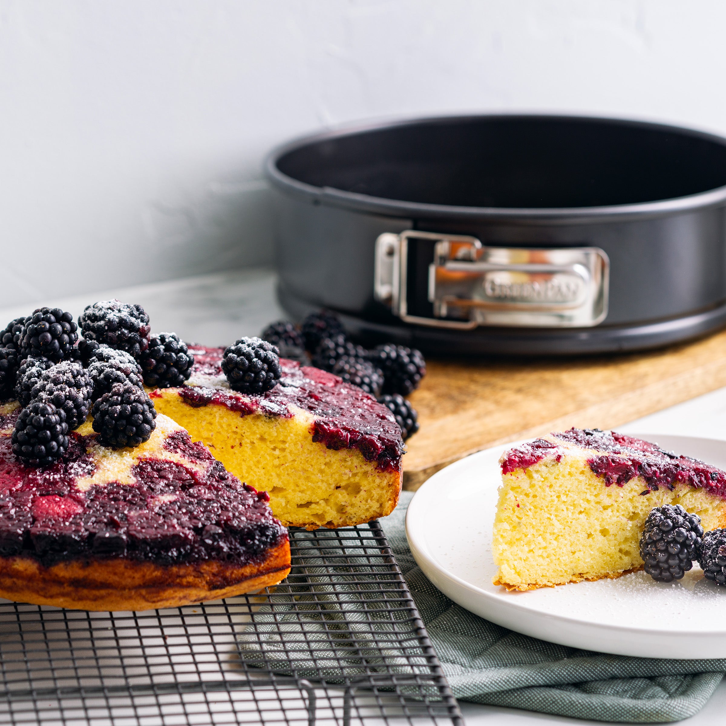 Cheesecake Angel Food Cake In Springform Pan Angel Food Cake Pan