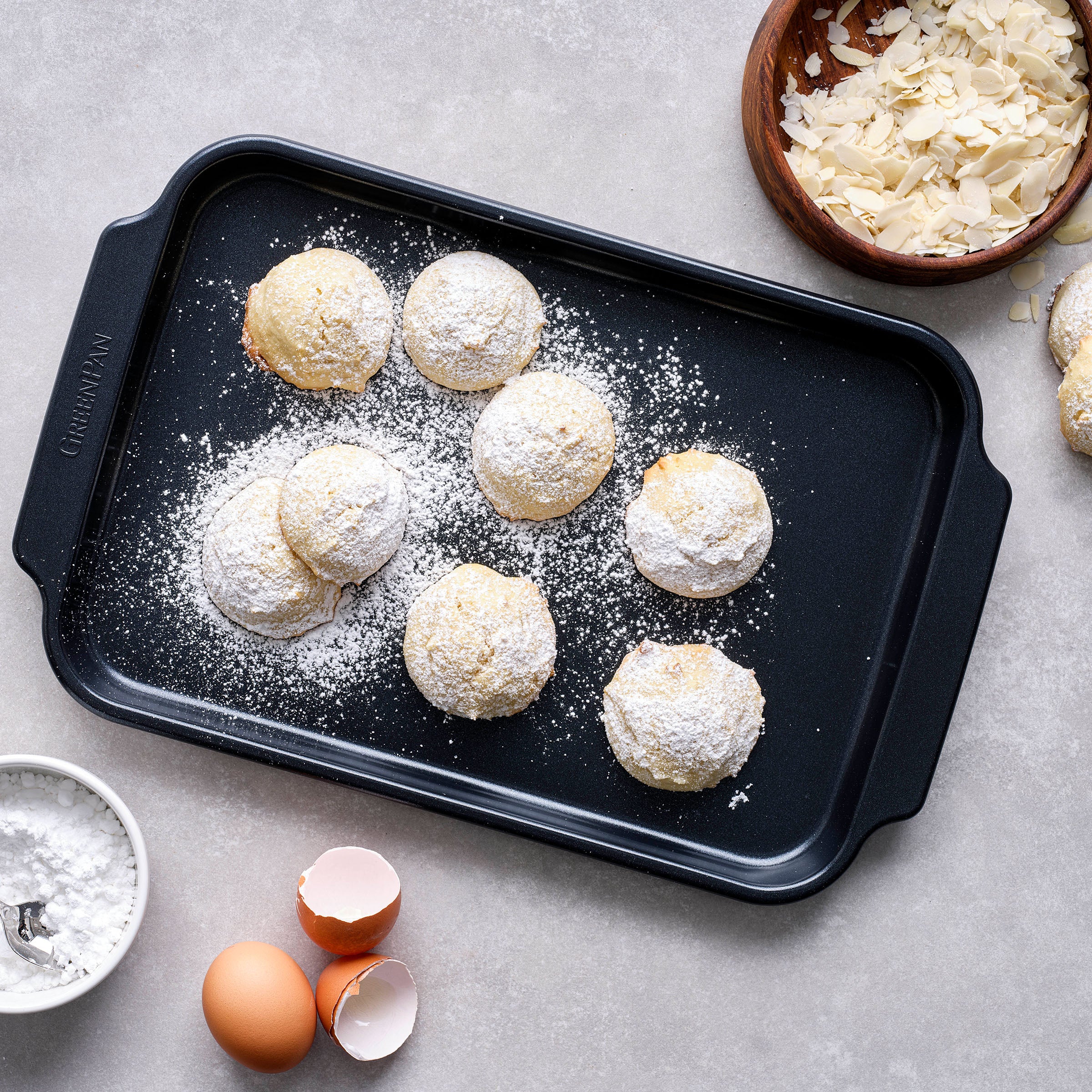 Black Ceramic Cookie Sheet 33cm x 22.5cm