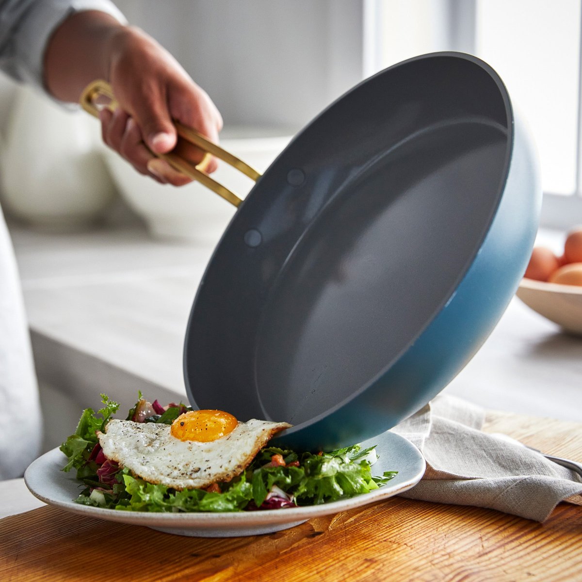 Stanley Tucci™ Ceramic Non-Stick 11-Piece Cookware Set | Venetian Teal