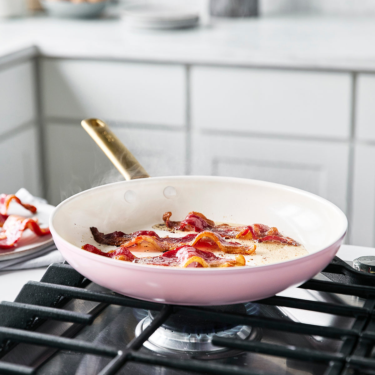 Reserve Ceramic Non-Stick 20cm and 26cm Frypan Set | Blush