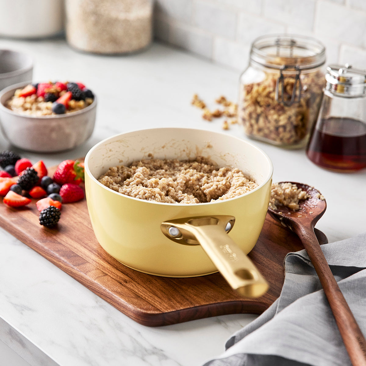 Reserve Ceramic Non-Stick 10-Piece Cookware Set | Sunrise